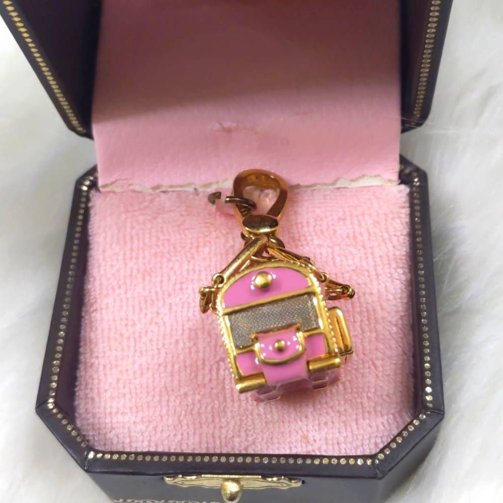 Vintage Juicy Couture Dog Carrier Charm - Picture 3 of 7